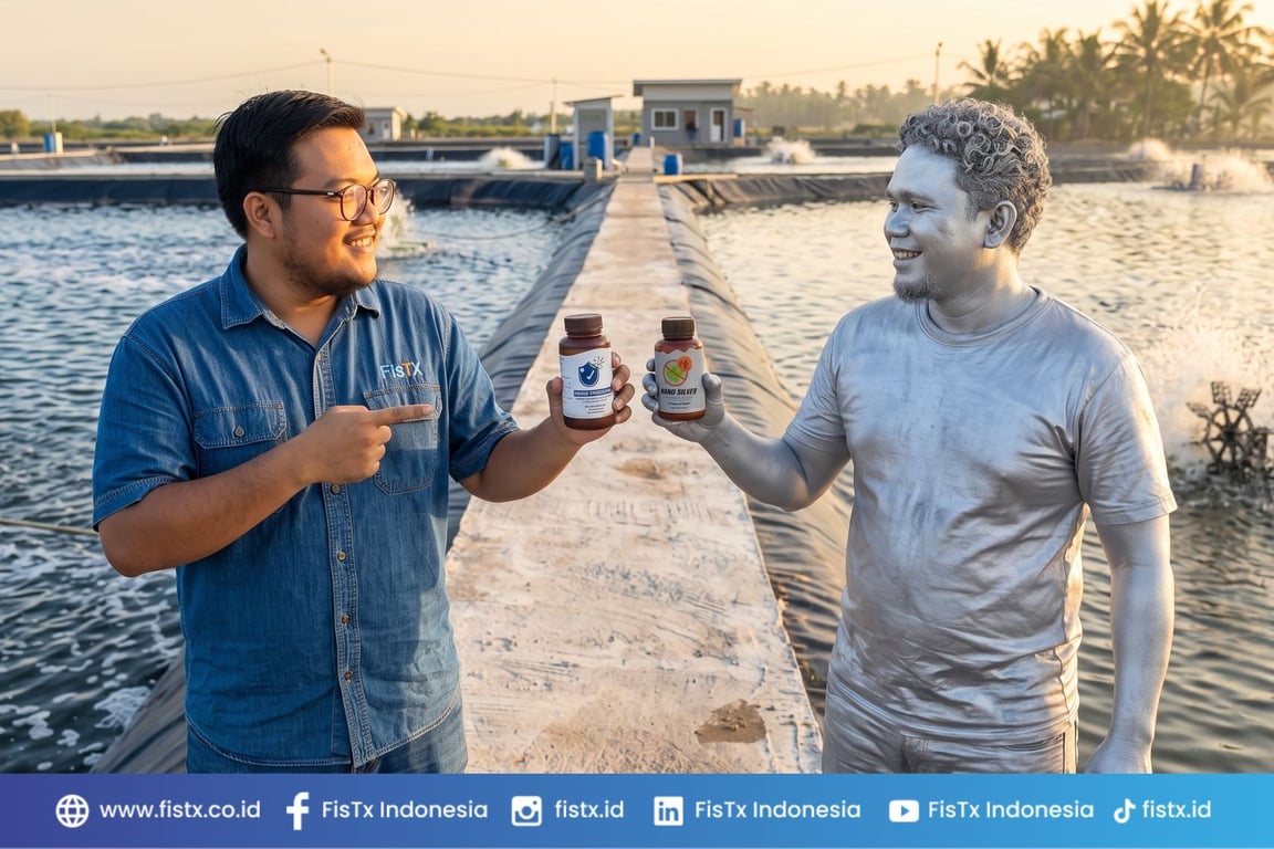 FisTx Jadi Perusahaan Akuakultur Pertama di Indonesia yang Produksi dan Terapkan Teknologi Nano untuk Atasi EHP, AHPND, WSSV hingga WFD pada Udang
