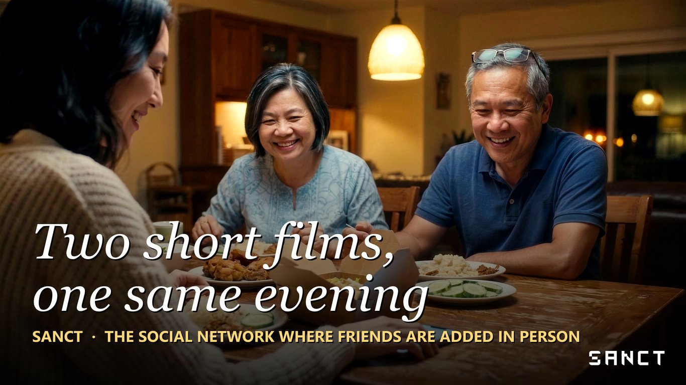 Indonesian start-up Sanct, the social app where friends can only be added in person, releases two short films ahead of its Singapore launch
