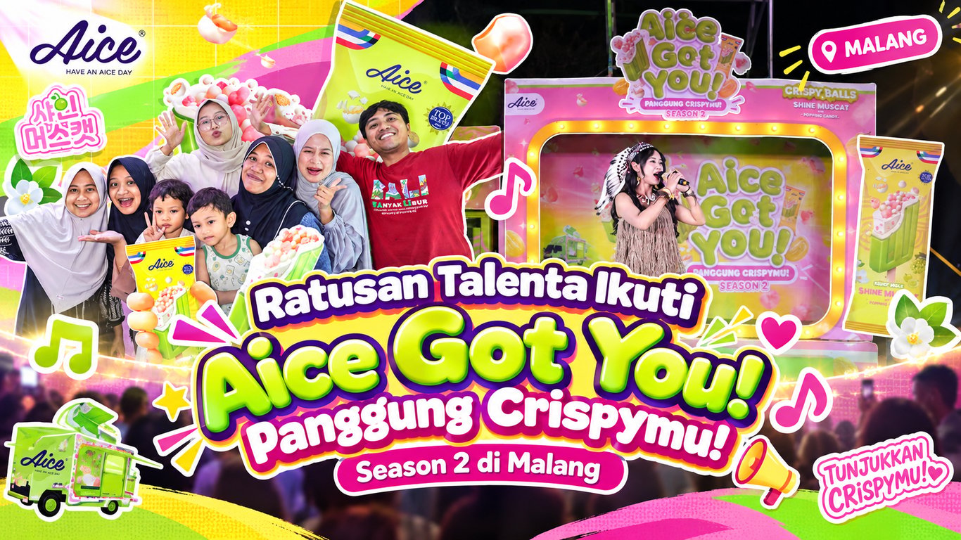 Ratusan Talenta Ikuti Aice Got You! Panggung Crispymu! Season 2 di Malang