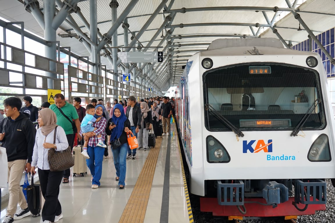 KAI Bandara Catat 2,83 Juta Penumpang KA Srilelawangsa di Sumatera Utara hingga Agustus 2026