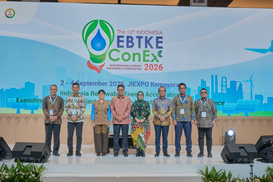 The 12th IndoEBTKE ConEx 2026, RESMI DIBUKA INDONESIA RENEWABLE ENERGY ACCELERATION: EXECUTING STRATEGIC PROJECTS, UNLOCKING INVESTMENT, BUILDING RESILIENCE
