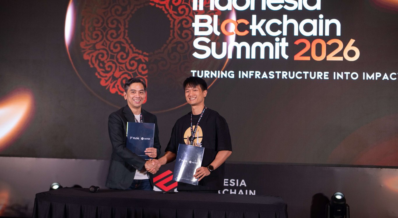 FLOQ จับมือ ASTER ลงนาม MoU ใน Indonesia Blockchain Week 2026 เดินหน้าปูทาง Web3 เข้าถึงผู้ใช้อินโดนีเซียง่ายขึ้น