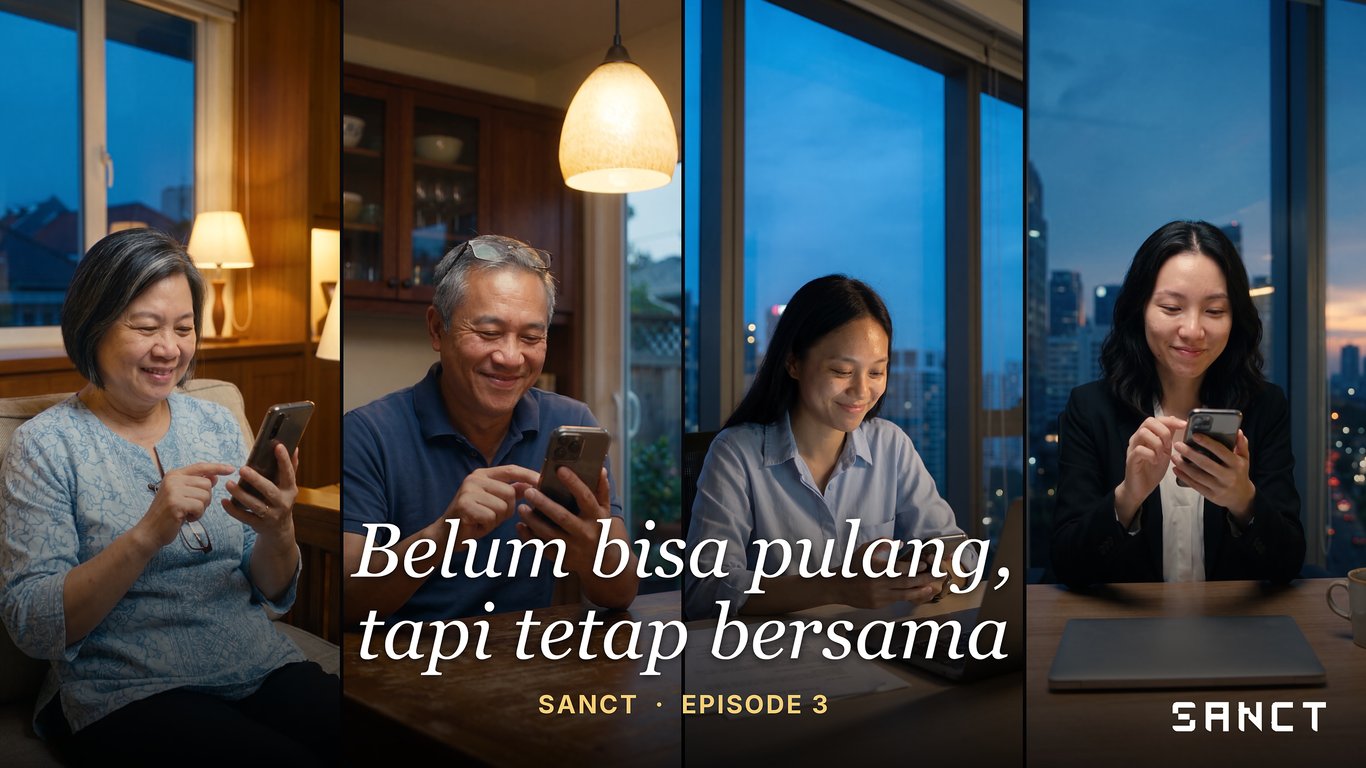 Sanct, Sosial Media yang Pertemanannya Dimulai dari Bertemu Langsung, Rilis Film Pendek tentang Perantau yang Belum Bisa Pulang Sanct, Sosial Media yang Pertemanannya Dimulai dari Bertemu Langsung, Rilis Film Pendek tentang Perantau yang Belum Bisa Pulang