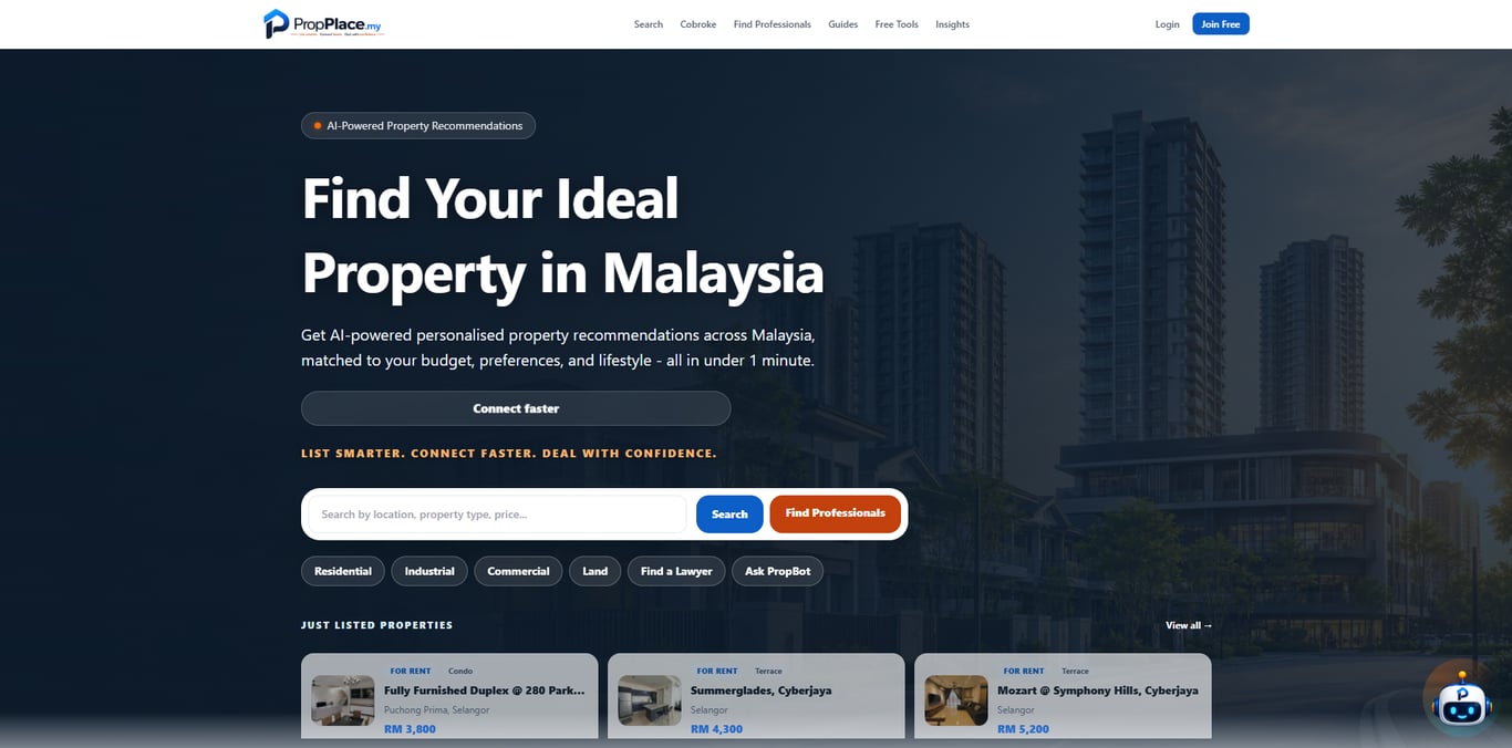 The rise of AI-powered property platforms in Malaysia: moving beyond basic listings