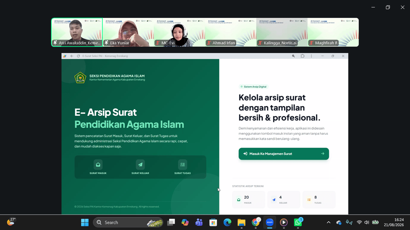 Telkom AI Center Malang Perluas Akses Pembelajaran AI  untuk Pengembangan Web App