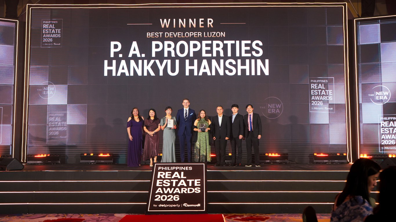 P.A. Properties Hankyu Hanshin named  Best Developer – Luzon at Philippines Real Estate Awards 2026