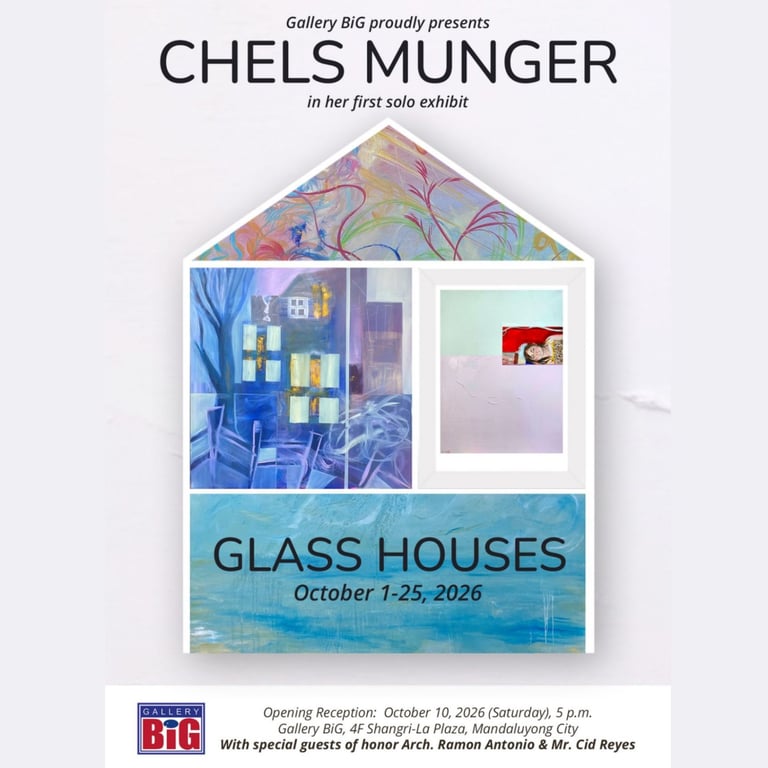 No Room for Nonchalance in Fil-Am Visual Artist Chels Munger’s First Solo Exhibition, “Glass Houses” No Room for Nonchalance in Fil-Am Visual Artist Chels Munger’s First Solo Exhibition, “Glass Houses”