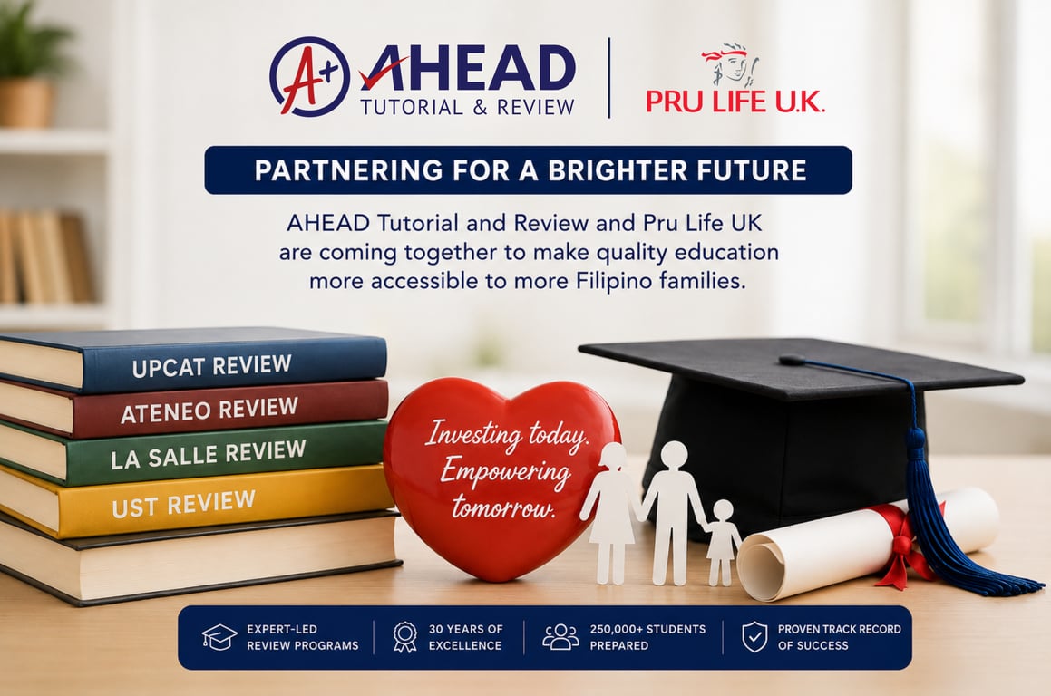 AHEAD and Pru Life UK partner to help Filipinos invest in quality education