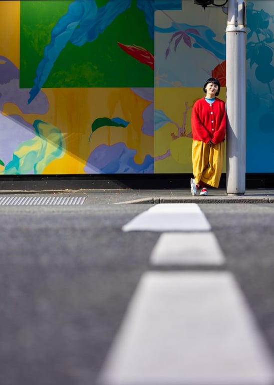 Art with heart brings colour to the city