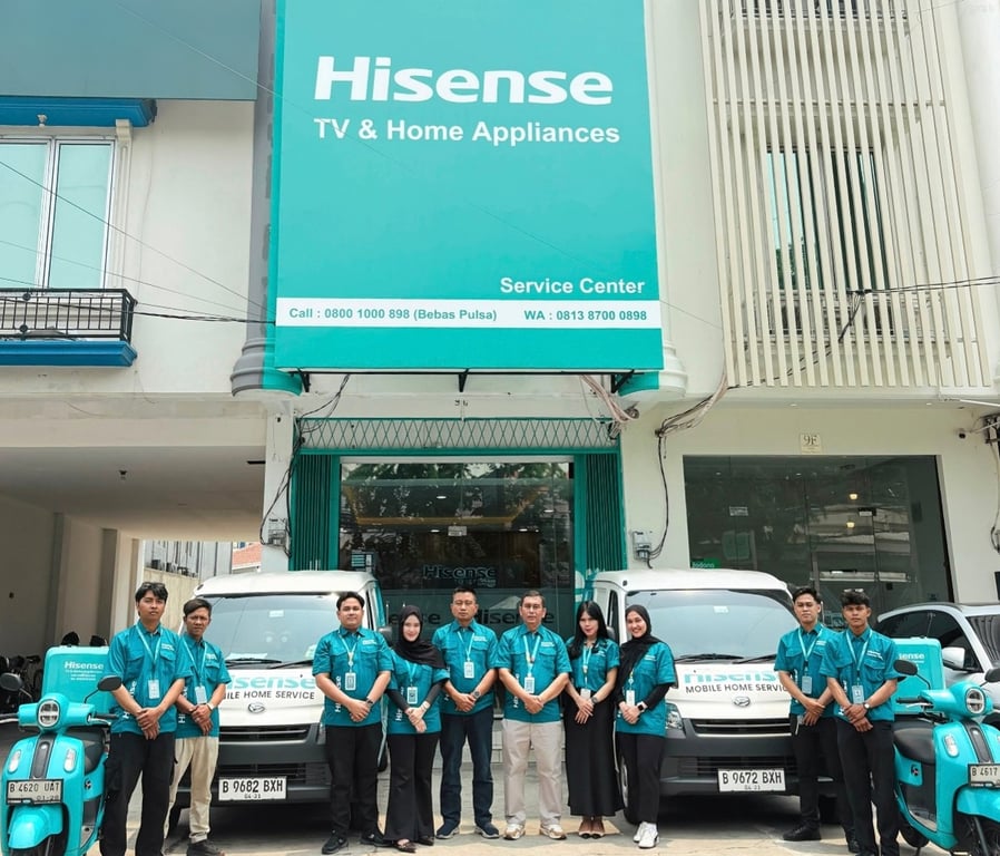 Hisense Hadirkan Direct Service Center di Jakarta Barat untuk Layanan Purna Jual yang Lebih Dekat