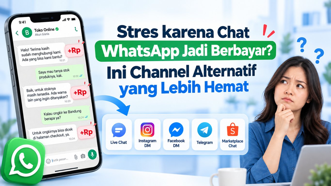 Stres karena Chat WhatsApp Jadi Berbayar? Ini Channel Alternatif yang Lebih Hemat