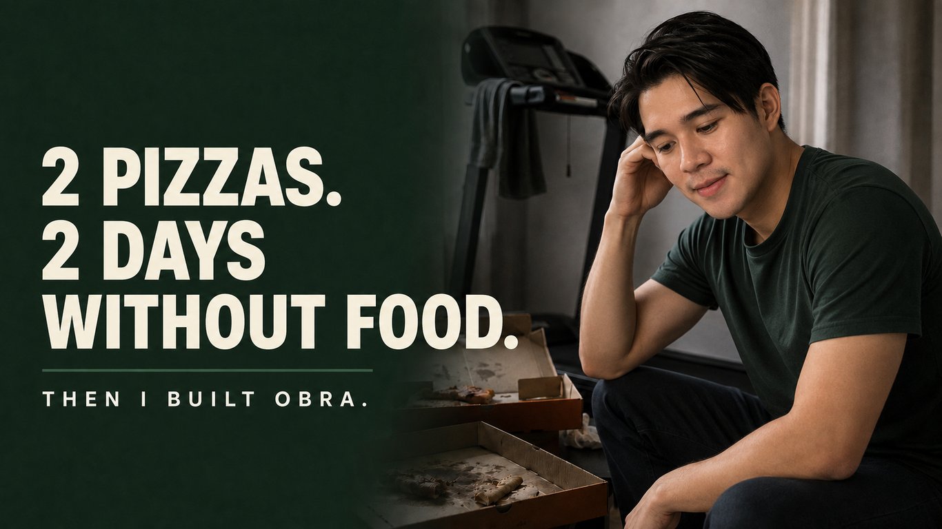 I Ate Two Pizzas Alone, Then Starved Myself for Two Days. It Led Me to Build a Weight-Loss Company.