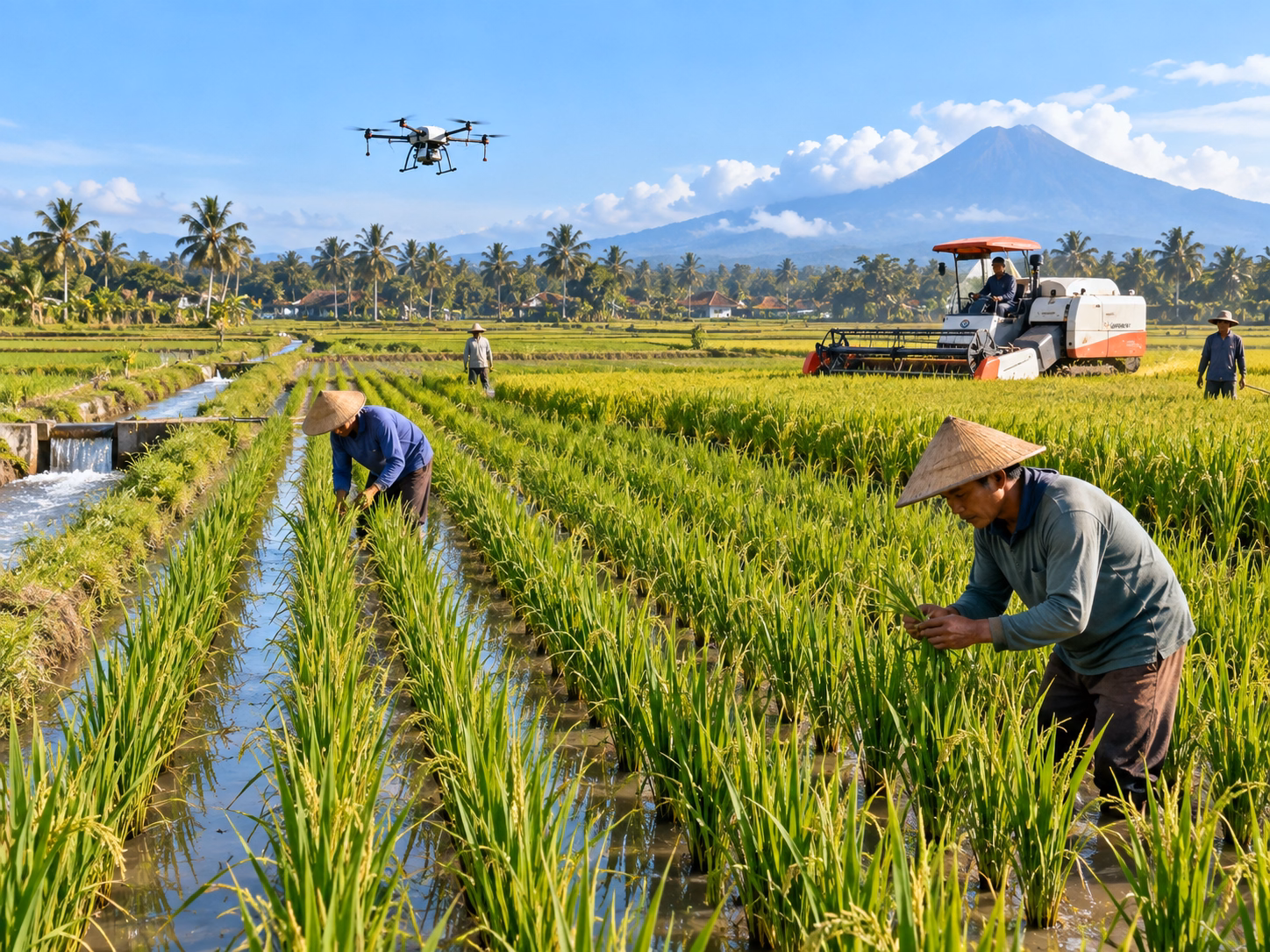 PM-AAS dan Lonjakan Produktivitas Padi: Ketika Sawah Indonesia Menembus 12 Ton per Hektare