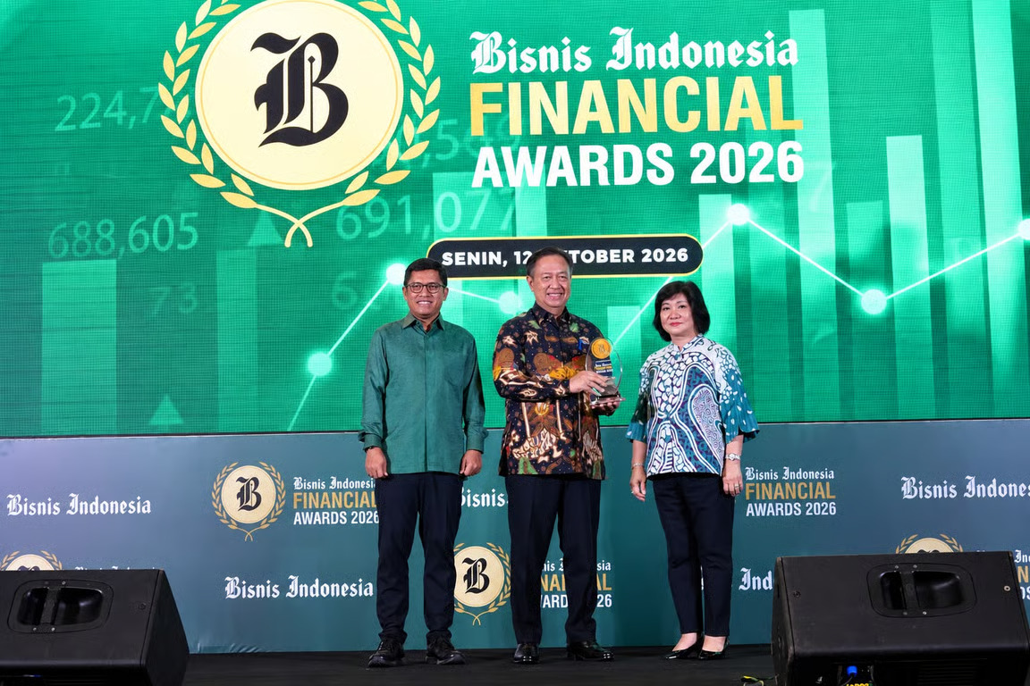 Bank Mandiri Taspen Raih Penghargaan Most Efficient Bank KBMI 2 di BIFA 2026 Bank Mandiri Taspen Raih Penghargaan Most Efficient Bank KBMI 2 di BIFA 2026