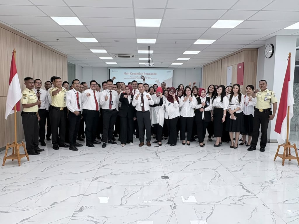 BRI BO Kelapa Gading Peringati Hari Kesaktian Pancasila dengan Khidmat dan Penuh Semangat Kebangsaan BRI BO Kelapa Gading Peringati Hari Kesaktian Pancasila dengan Khidmat dan Penuh Semangat Kebangsaan