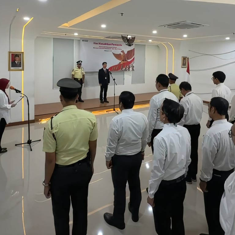 BRI BO Mangga Dua Peringati Hari Kesaktian Pancasila dengan Khidmat dan Penuh Semangat Kebangsaan