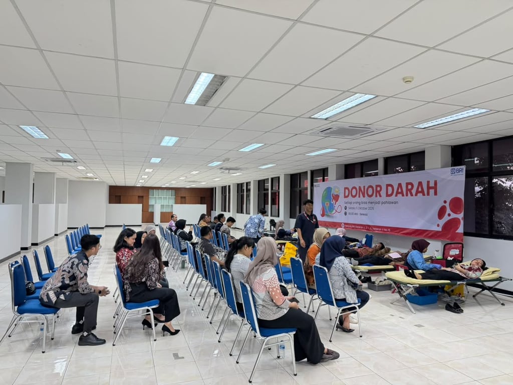 BRI Region 6 Gelar Donor Darah, Wujudkan Kepedulian dan Semangat Berbagi