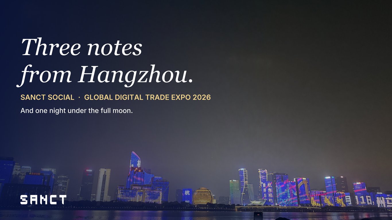 Three notes from Hangzhou: Sanct Social founder on how China backs its start-ups, one task per city, and a whole city out to see the moon