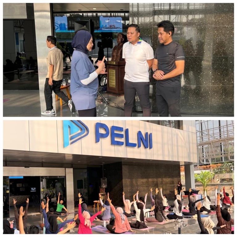 BRI x Pelni Gelar Yoga Session, Perkuat Sinergi dan Wujudkan Work Life Balance BRI x Pelni Gelar Yoga Session, Perkuat Sinergi dan Wujudkan Work Life Balance