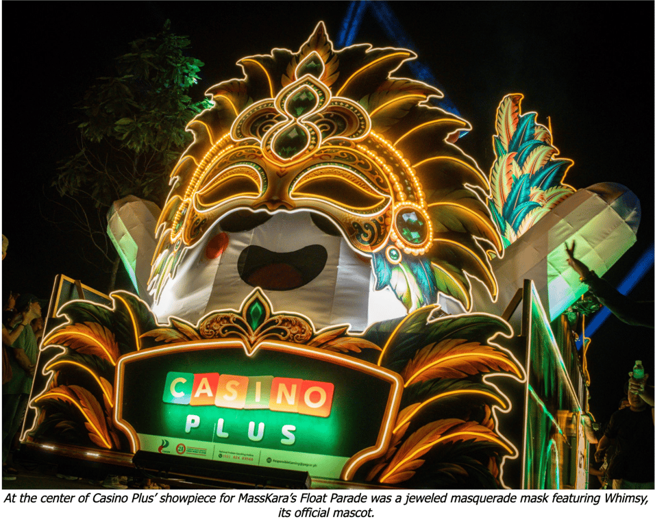 Zeinab Harake Parks, Casino Plus Light Up Bacolod for MassKara 2026 Electric Float Parade