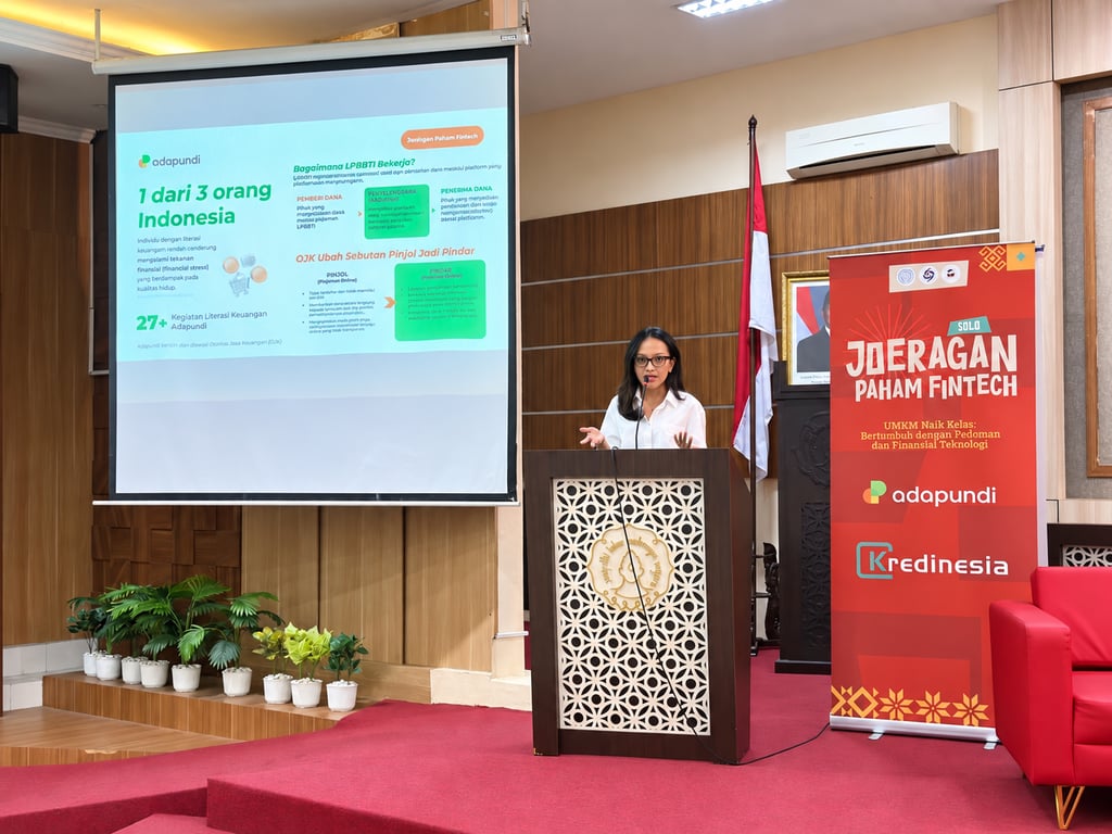 Adapundi Ajak UMKM Solo Bijak Memanfaatkan Pinjaman Daring Melalui Literasi Keuangan