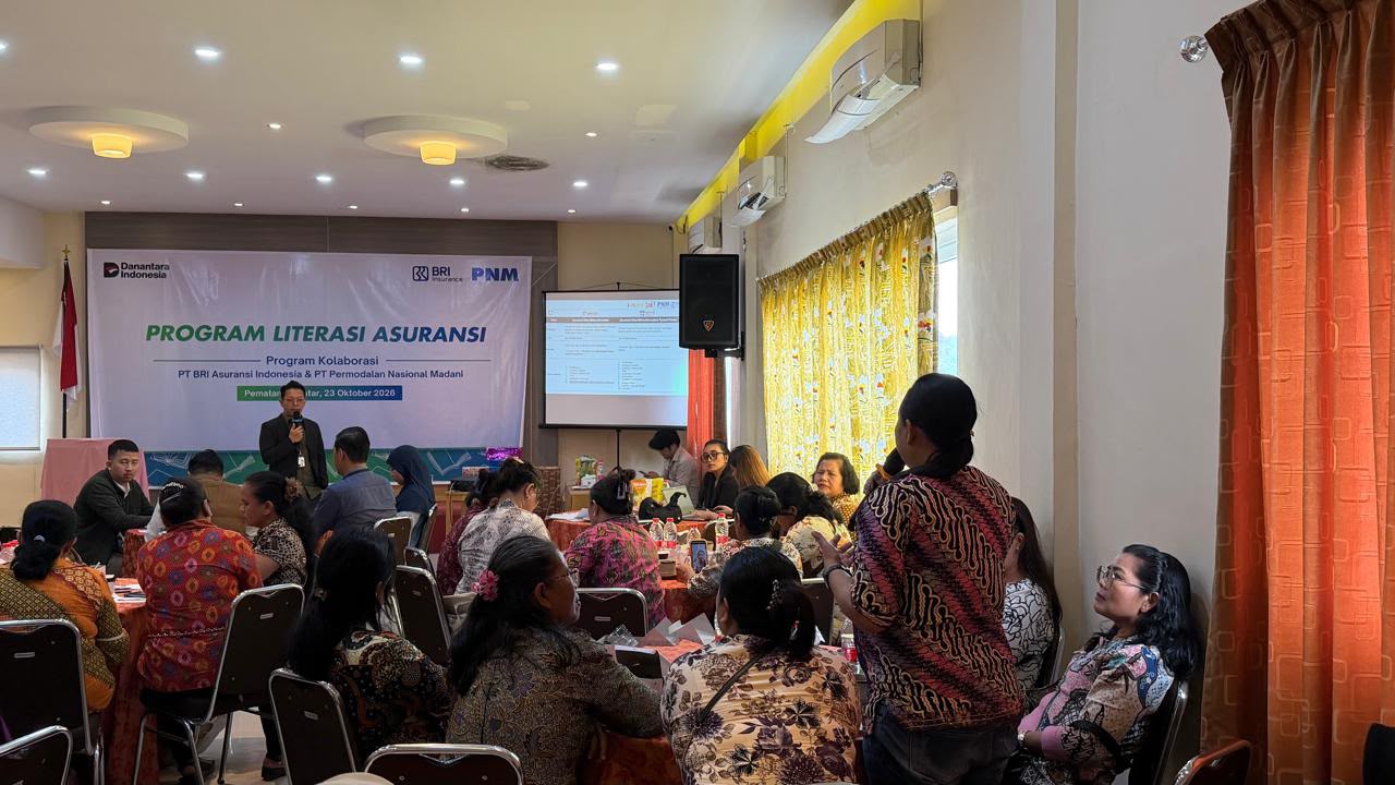 Membangun Kesadaran Proteksi Usaha, BRI Insurance Dorong Literasi dan Inklusi Keuangan Asuransi di Pemantang Siantar