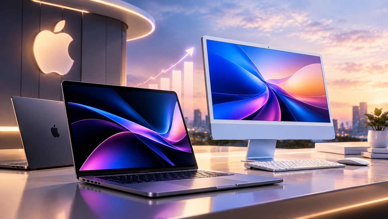 Apple Rilis MacBook Pro dan iMac M6, Pendapatan Mac Tumbuh 28,7%